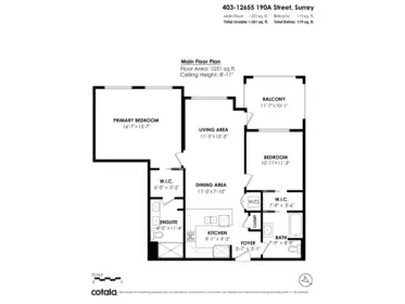 Backyard Photo of 403 12655 190a Street, Pitt Meadows, BC