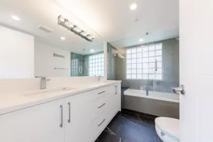 Hallway Photo of 208 7620 Columbia Street, Vancouver, BC