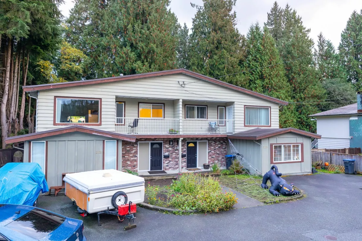 Exterior Rear Photo of 3326 3330 Finley Street, Port Coquitlam, BC