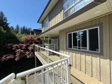 Aerial View of 3938 Braemar Place, North Vancouver, BC