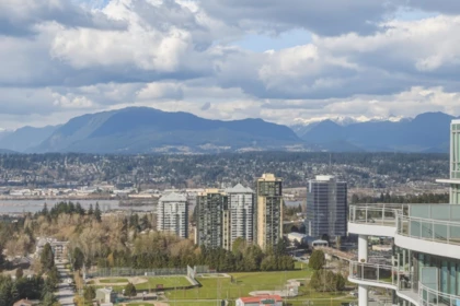 Aerial View of 2701 13303 Central Avenue, Surrey, BC