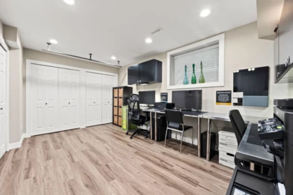 Aerial View of 6676 185 Street, Surrey, BC