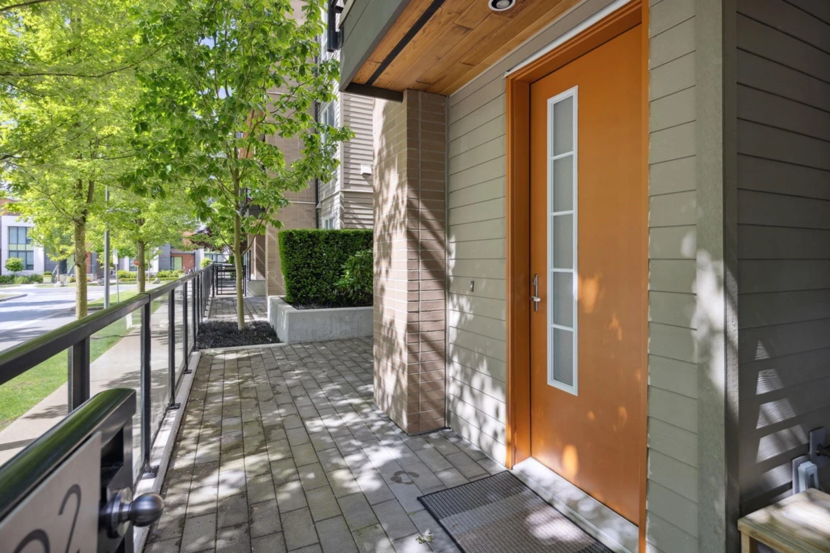 Exterior Rear Photo of 102 6033 Gray Avenue, Vancouver, BC