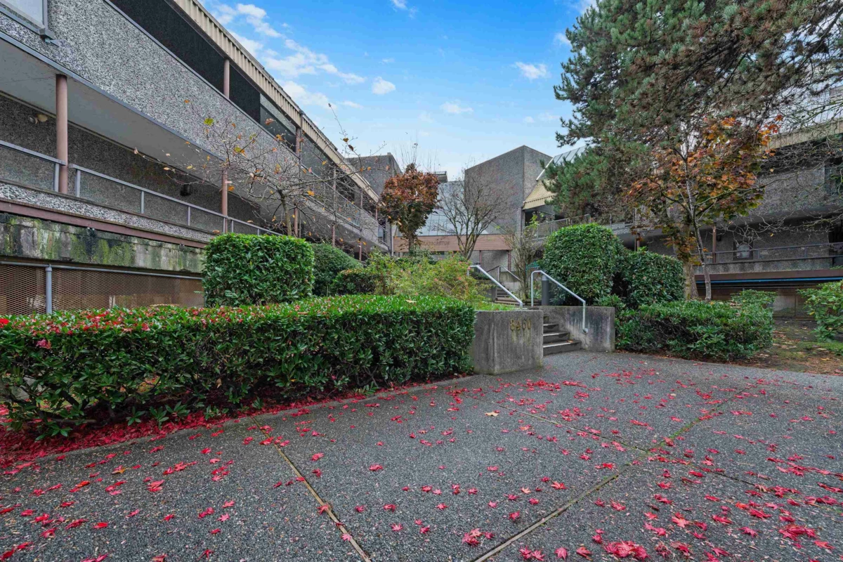Exterior Rear Photo of 327 8460 Ackroyd Road, Richmond, BC