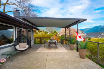 Outdoor Deck Photo of 4300 Dollar Road, North Vancouver, BC