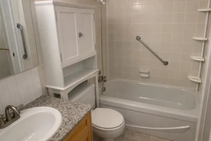 Guest Bathroom Photo of 105 8460 Ackroyd Road, Richmond, BC