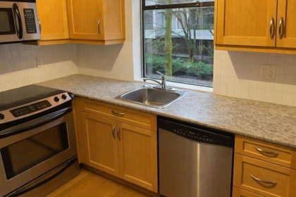 Kitchen Photo of 105 8460 Ackroyd Road, Richmond, BC