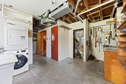 Aerial View of 4589 Ramsay Road, North Vancouver, BC