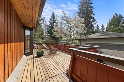 Outdoor Deck Photo of 4589 Ramsay Road, North Vancouver, BC