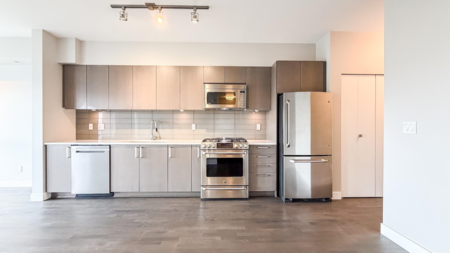 Kitchen Island Photo of 307 10033 River Drive, Richmond, BC