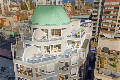 702 1771 Nelson Street, Vancouver, BC, Vancouver — Apartment/Condo for sale