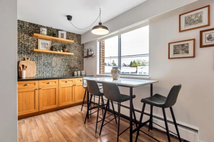 Kitchen Island Photo of 207 2080 Maple Street, Vancouver, BC