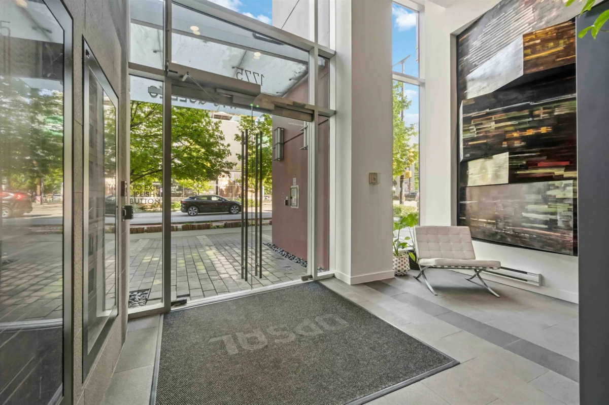 Exterior Rear Photo of 1108 1775 Quebec Street, Vancouver, BC