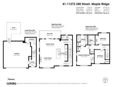 Outdoor Patio Photo of 41 11272 240 Street, Maple Ridge, BC