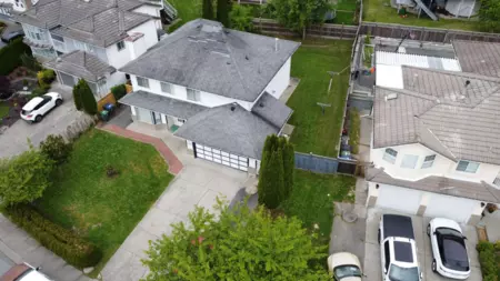 Aerial View of 14919 Spenser Drive, Surrey, BC