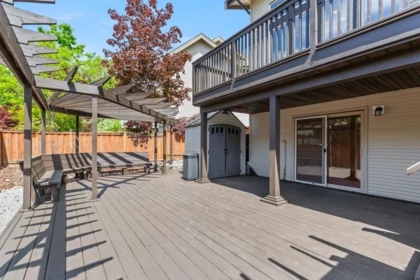 Aerial View of 75 Maple Drive, Port Moody, BC