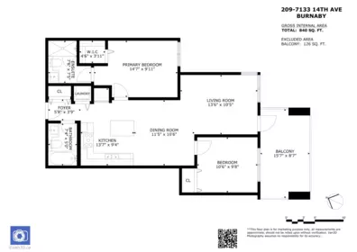 Outdoor Patio Photo of 209 7133 14th Avenue, Burnaby, BC
