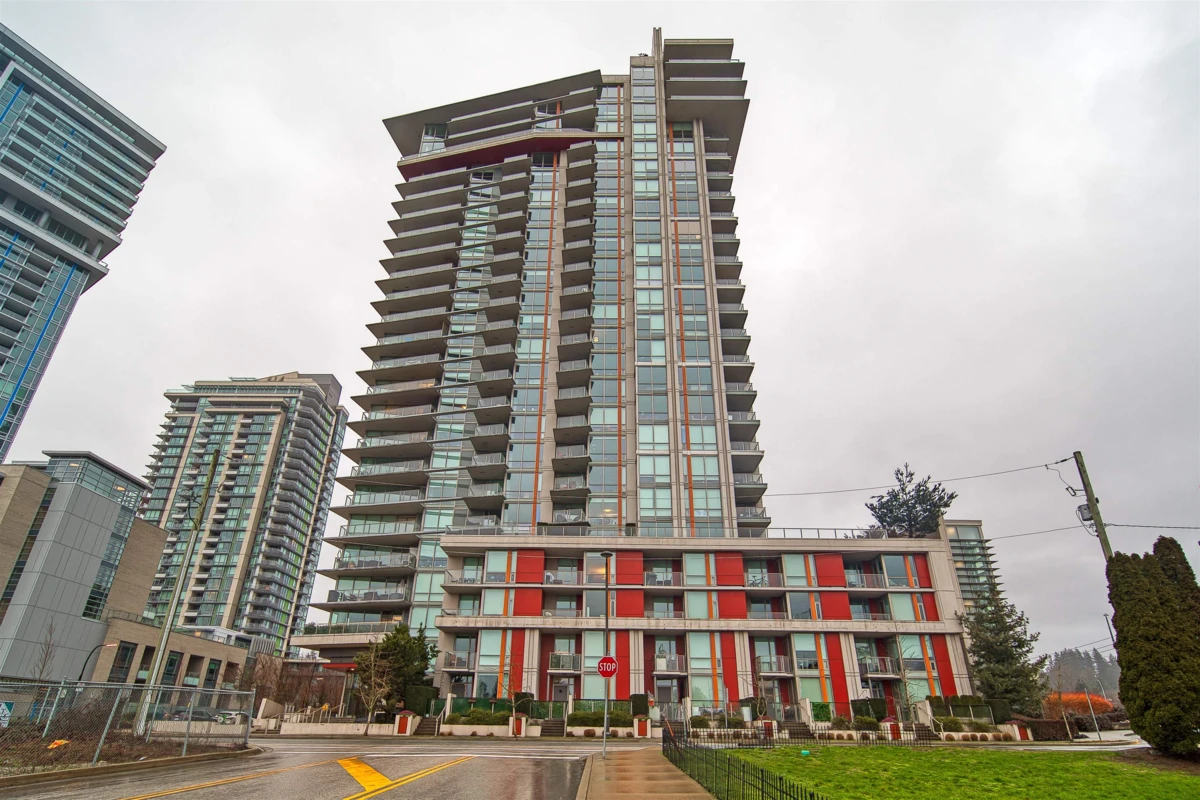 Exterior Rear Photo of 1107 1550 Fern Street, North Vancouver, BC