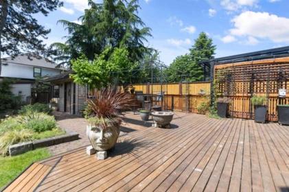 Aerial View of 5677 185 Street, Surrey, BC