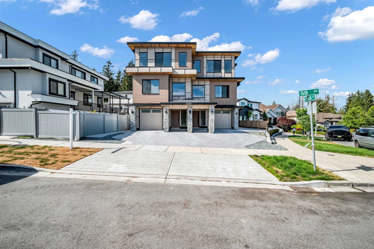 Exterior Rear Photo of 102 13661 59 Avenue, Surrey, BC