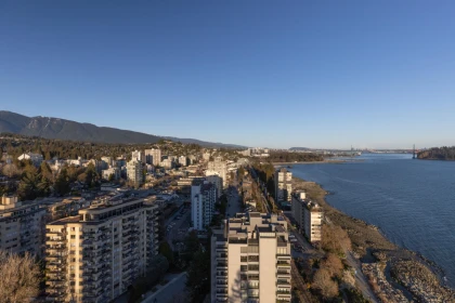 Aerial View of 1801 1972 Bellevue Avenue, West Vancouver, BC