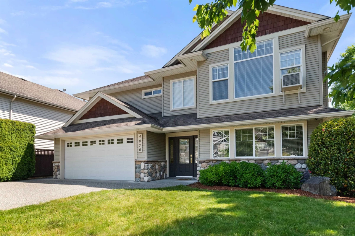 Exterior Rear Photo of 4070 Channel Street, Abbotsford, BC