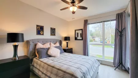 Bedroom 3 Photo of 204 2267 Pitt River Road, Port Coquitlam, BC