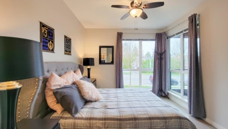 Bedroom 4 Photo of 204 2267 Pitt River Road, Port Coquitlam, BC