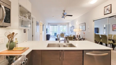 Kitchen Island Photo of 204 2267 Pitt River Road, Port Coquitlam, BC