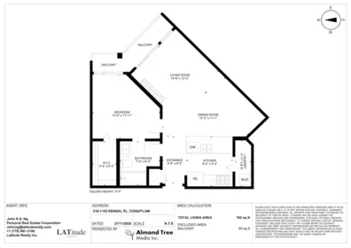 218 1153 Kensal Place, Coquitlam, BC, Coquitlam — Apartment/Condo for sale