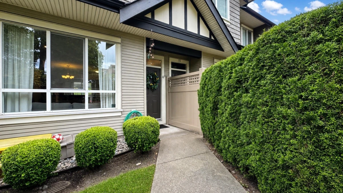 Exterior Rear Photo of 16 9088 Halston Court, Burnaby, BC