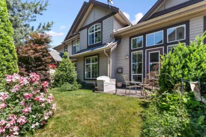 Aerial View of 23 6577 Southdowne Place, Chilliwack, BC