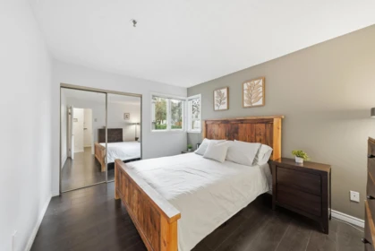 Bedroom 3 Photo of 203 555 E 8th Avenue, Vancouver, BC