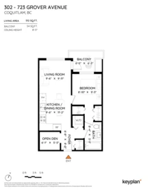 Playground / Recreational Area Near 302 723 Grover Avenue, Coquitlam, BC