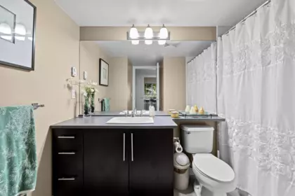 Guest Bathroom Photo of 110 2088 Beta Avenue, Burnaby, BC