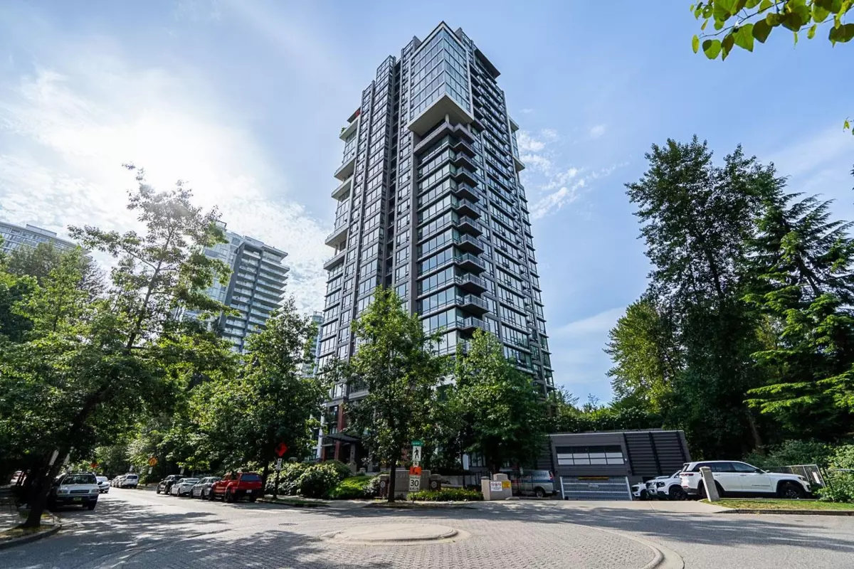 Exterior Rear Photo of 803 301 Capilano Road, Port Moody, BC