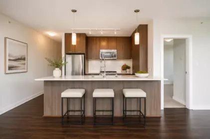 Breakfast Nook Photo of 803 301 Capilano Road, Port Moody, BC