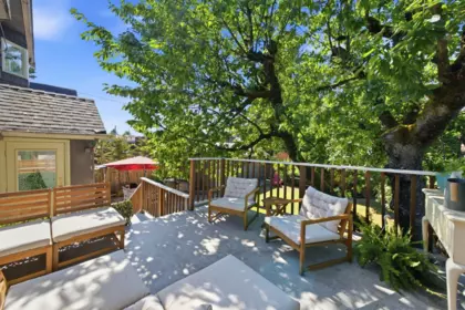 Backyard Photo of 829 Eighth Avenue, New Westminster, BC