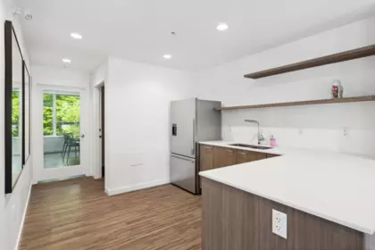Aerial View of 209 715 W 15th Street, North Vancouver, BC
