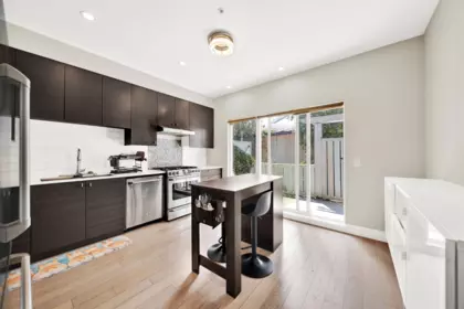 Kitchen Island Photo of 4 218 Camata Street, New Westminster, BC
