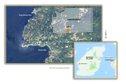 Lot 8 Hayes Road, Bowen Island, BC, Bowen Island — Land for sale