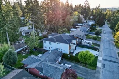 Aerial View of 20070 46a Avenue Avenue, Langley, BC
