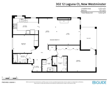 Outdoor Deck Photo of 302 12 Laguna Court, New Westminster, BC