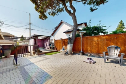 Backyard Photo of 1 556 W 62nd Avenue, Vancouver, BC