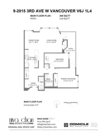 Pantry Photo of 9 2015 W 3rd Avenue, Vancouver, BC