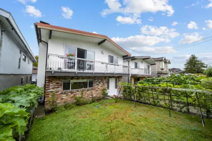 Exterior Rear Photo of 4657 Slocan Street, Vancouver, BC