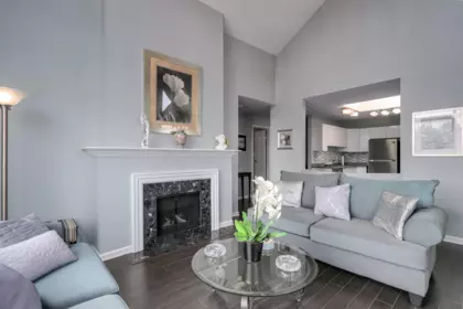 Living Room Photo of 312 7633 St. Albans Road, Richmond, BC