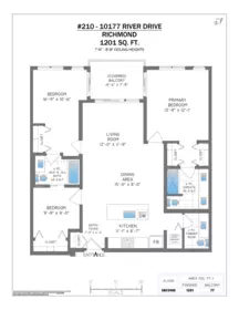 Basement Recreation Room Photo of 210 10177 River Drive, Richmond, BC