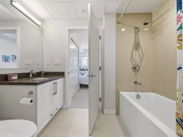 Guest Bathroom Photo of 210 10177 River Drive, Richmond, BC