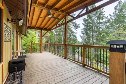 Exterior Rear Photo of 4825 Sinclair Bay Road, Pender Harbour, BC